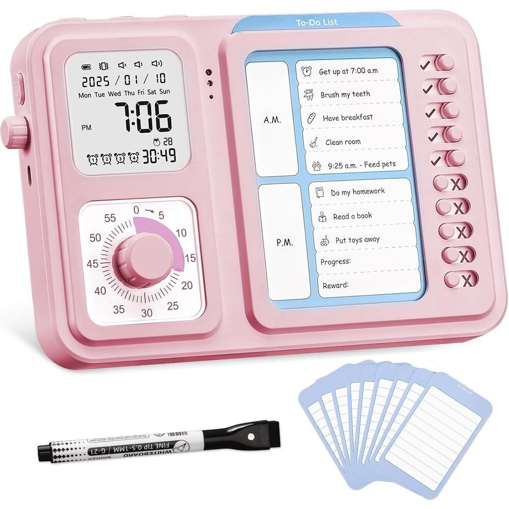 Nixroork 3-in-1 Visual Timer & ADHD Tool
